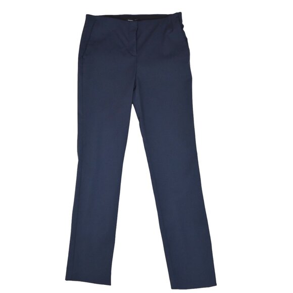 Theory Pants - Theory Tennyson Neoteric Pants Navy Size 6 Minimalist Straight Leg USA Made